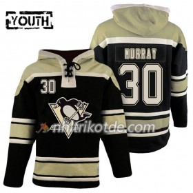 Pittsburgh Penguins Matt Murray 30 Schwarz Sawyer Hooded Sweatshirt - Kinder